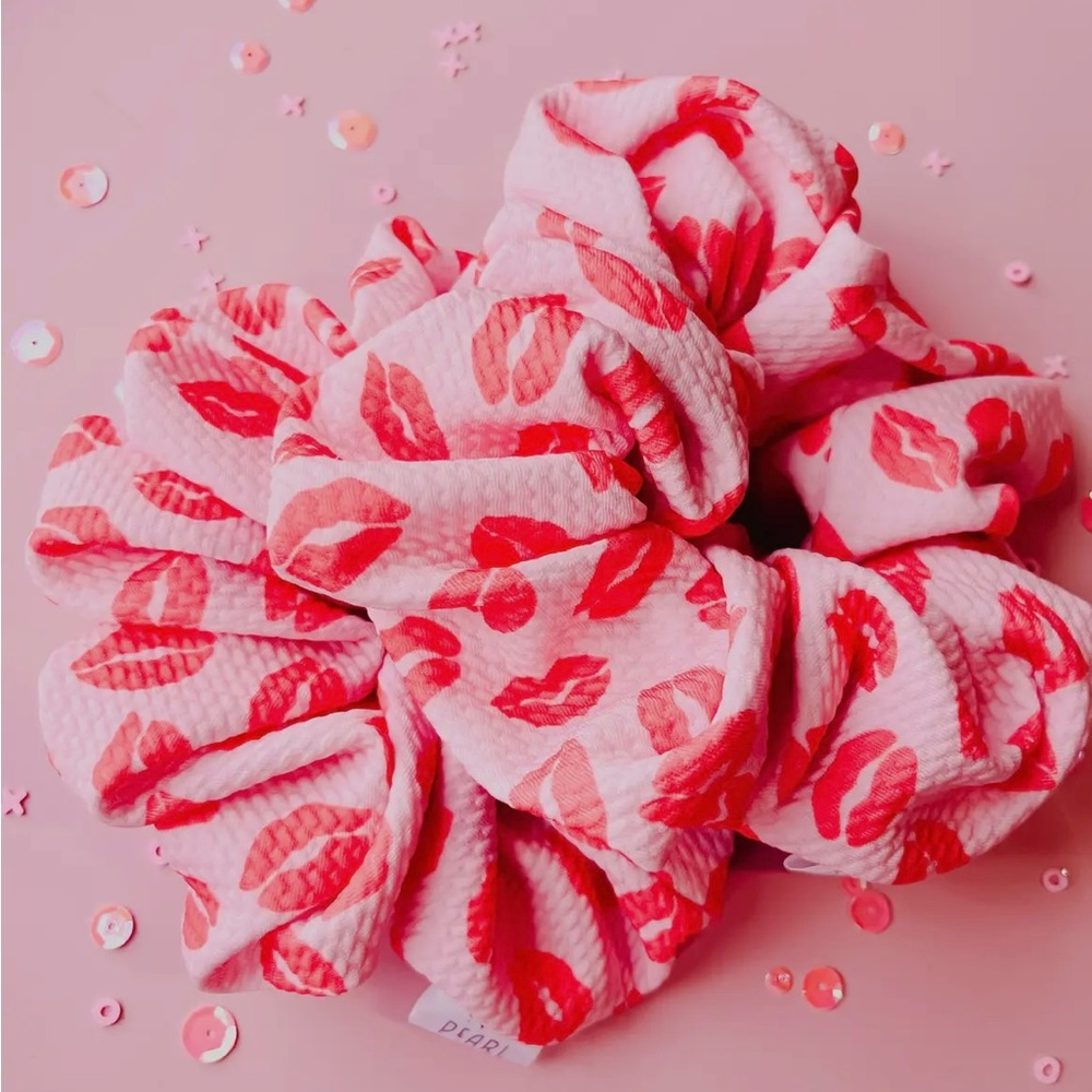 Valentine’s Day Oversized Hair Scrunchie